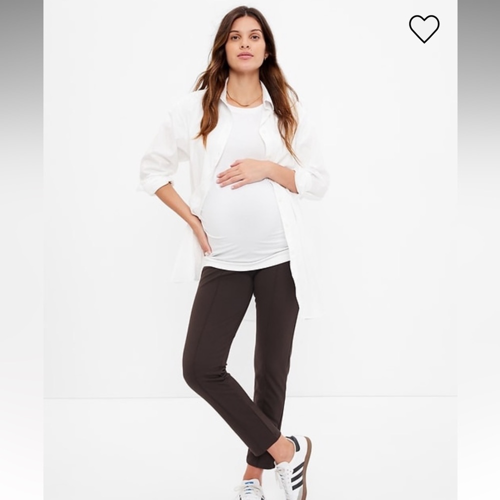 GAP Women's Brown Maternity Pants